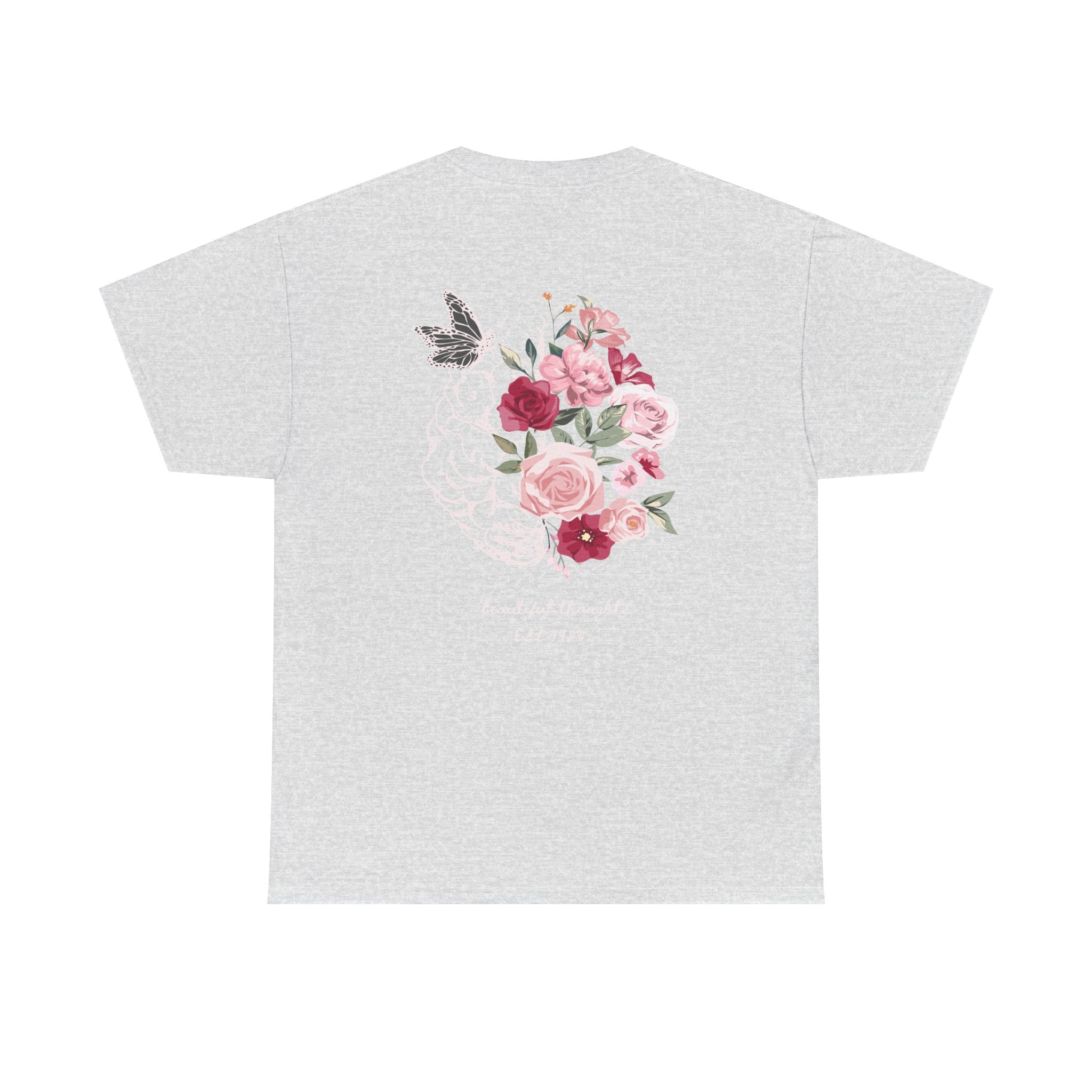 Kids Floral Unisex Heavy Cotton Tee - Vintage