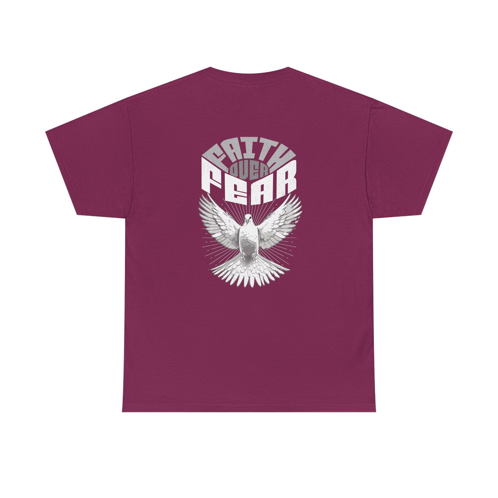 Faith Over Fear Unisex Heavy Cotton Tee