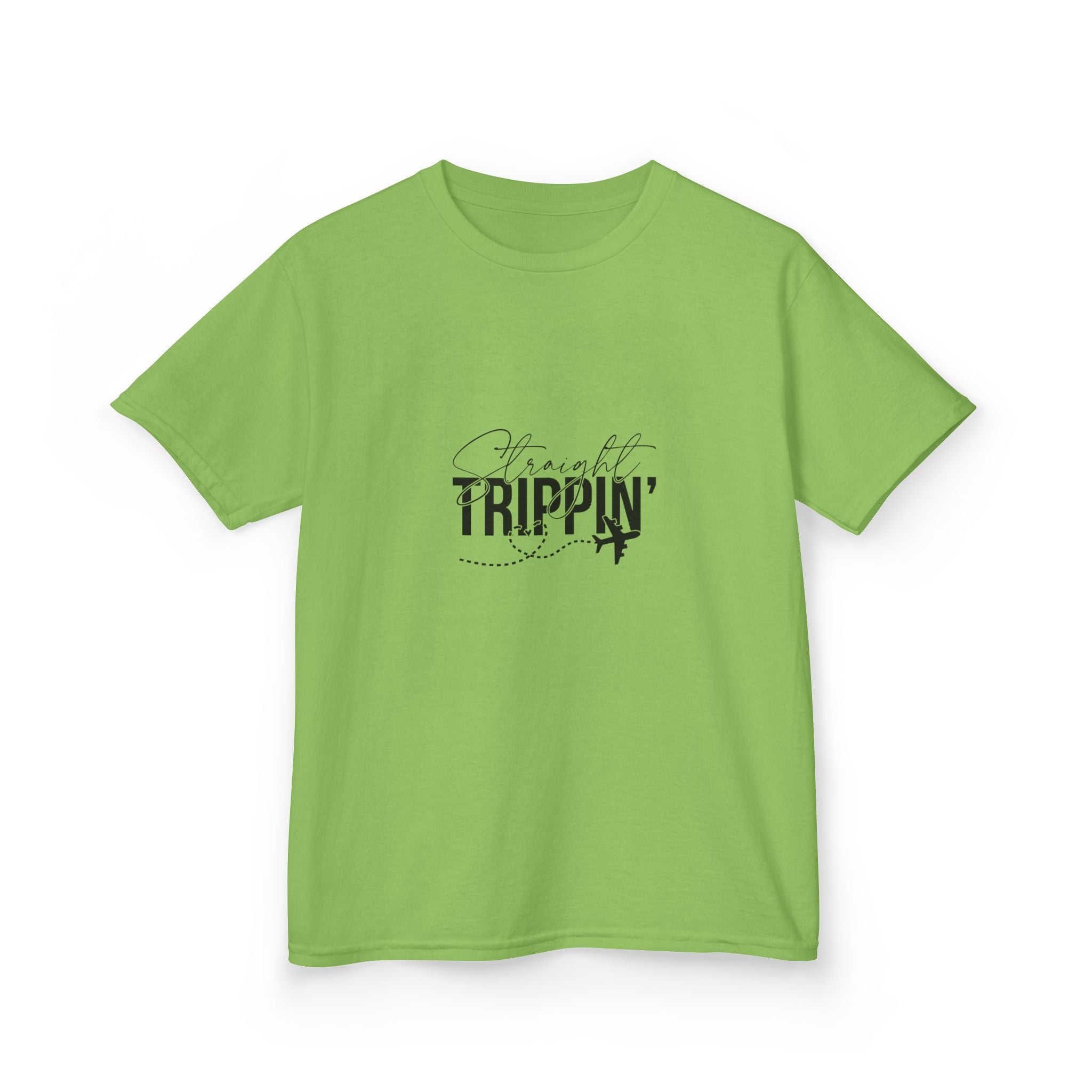 Kids Trippin' Heavy Cotton Tee - Fun & Stylish T-Shirt for Young Adventurers
