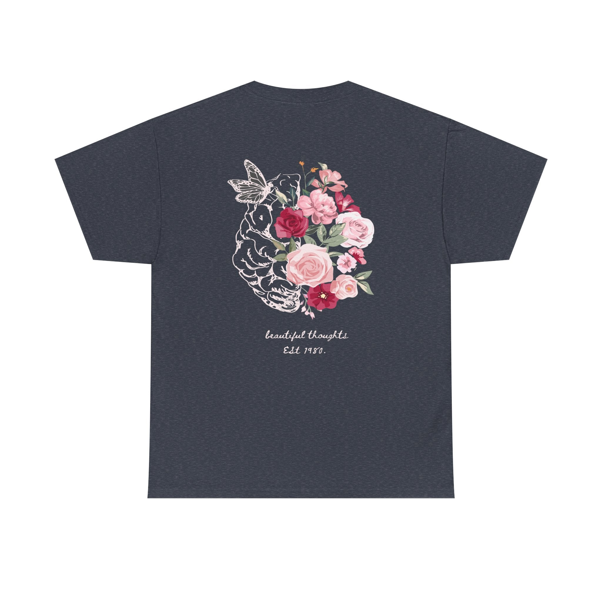 Kids Floral Unisex Heavy Cotton Tee - Vintage