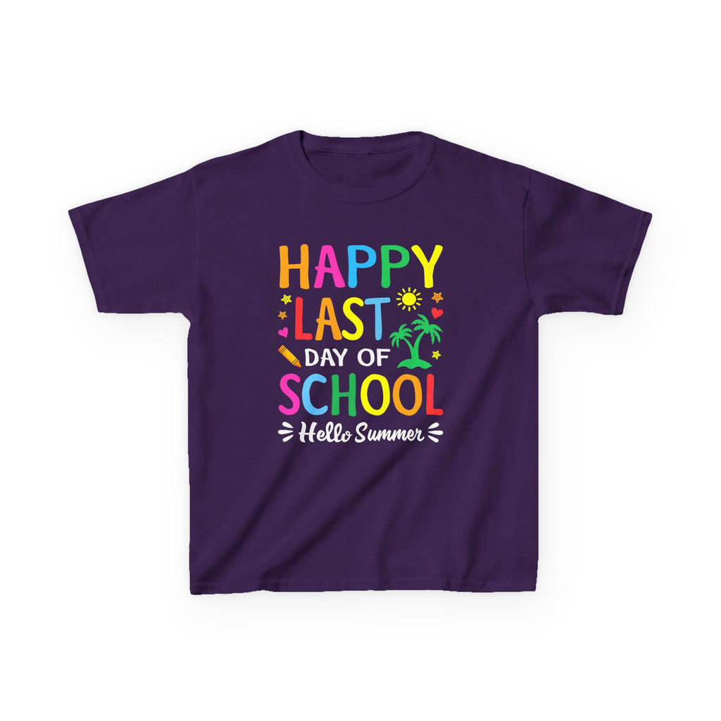 Kids Last Day of School Tee - Happy Summer Design