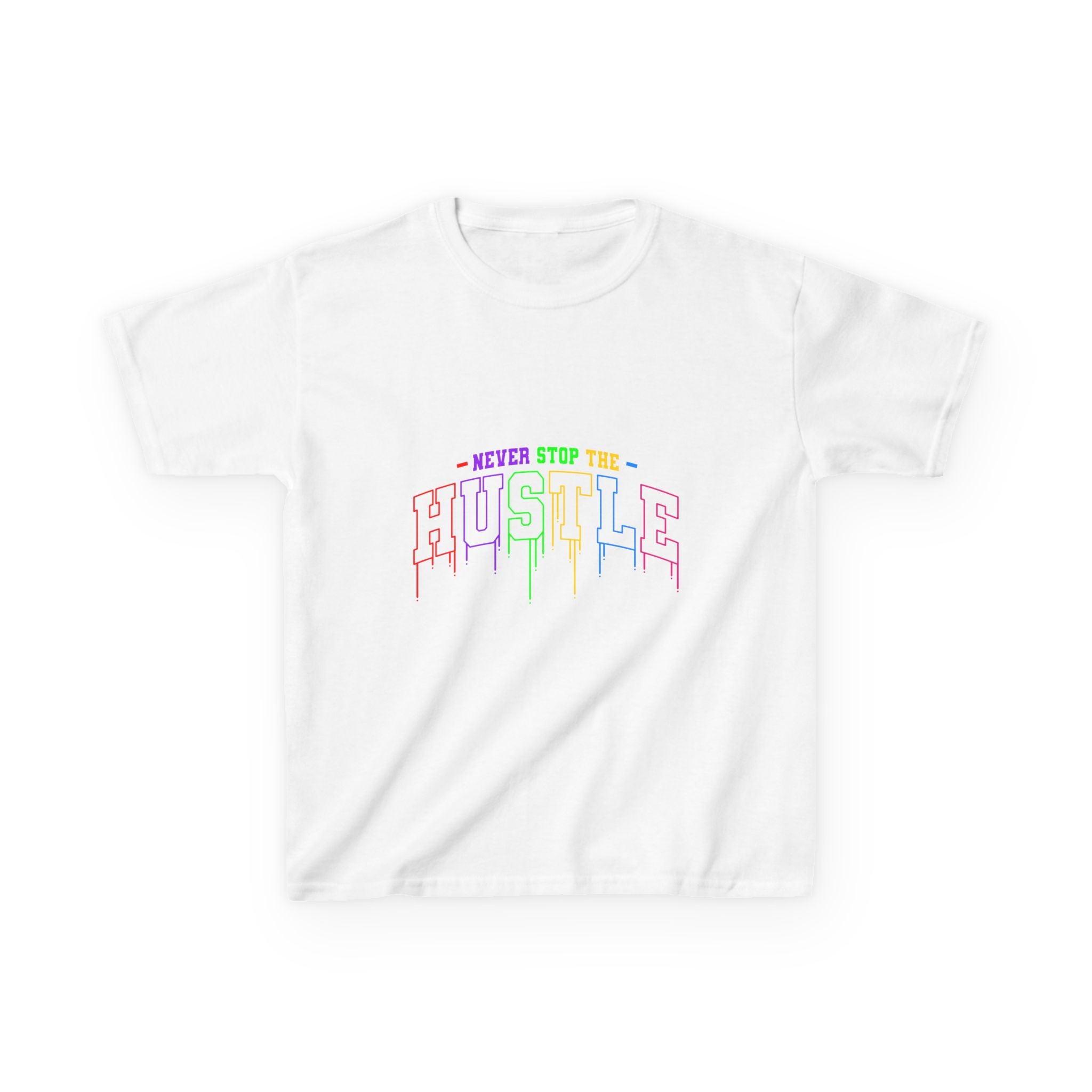 Colorful Hustle Kids Tee