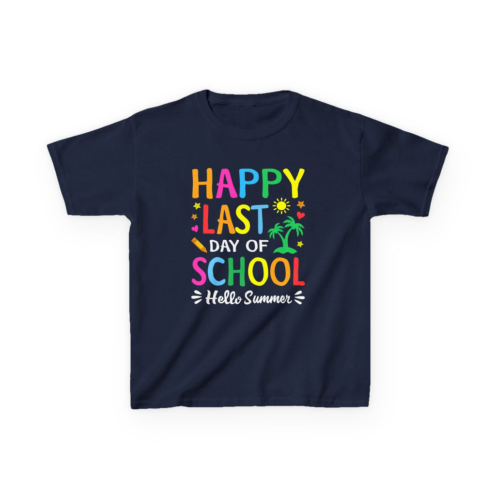 Kids Last Day of School Tee - Happy Summer Design