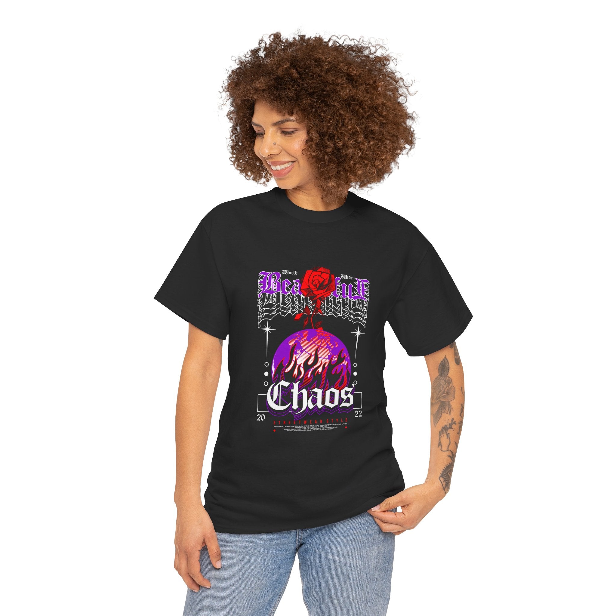 'Born to Chaos' Graphic Tee