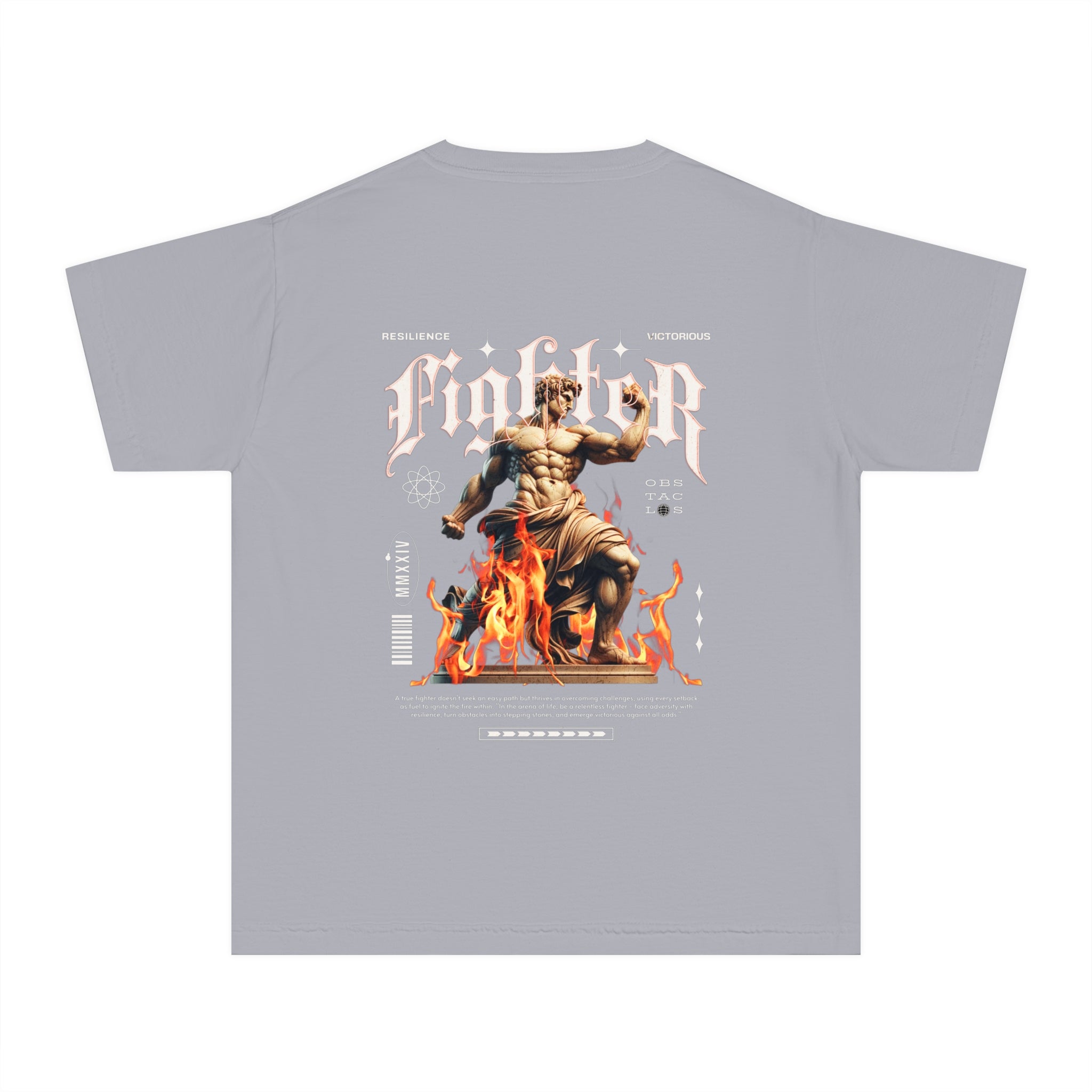 Youth Midweight Tee - 'FIGHTER"