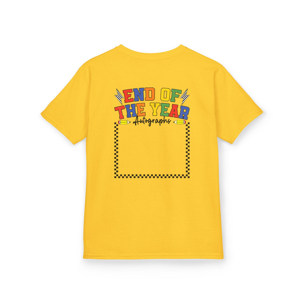 Kids Last Day of School Autograph Tee 2024-2025
