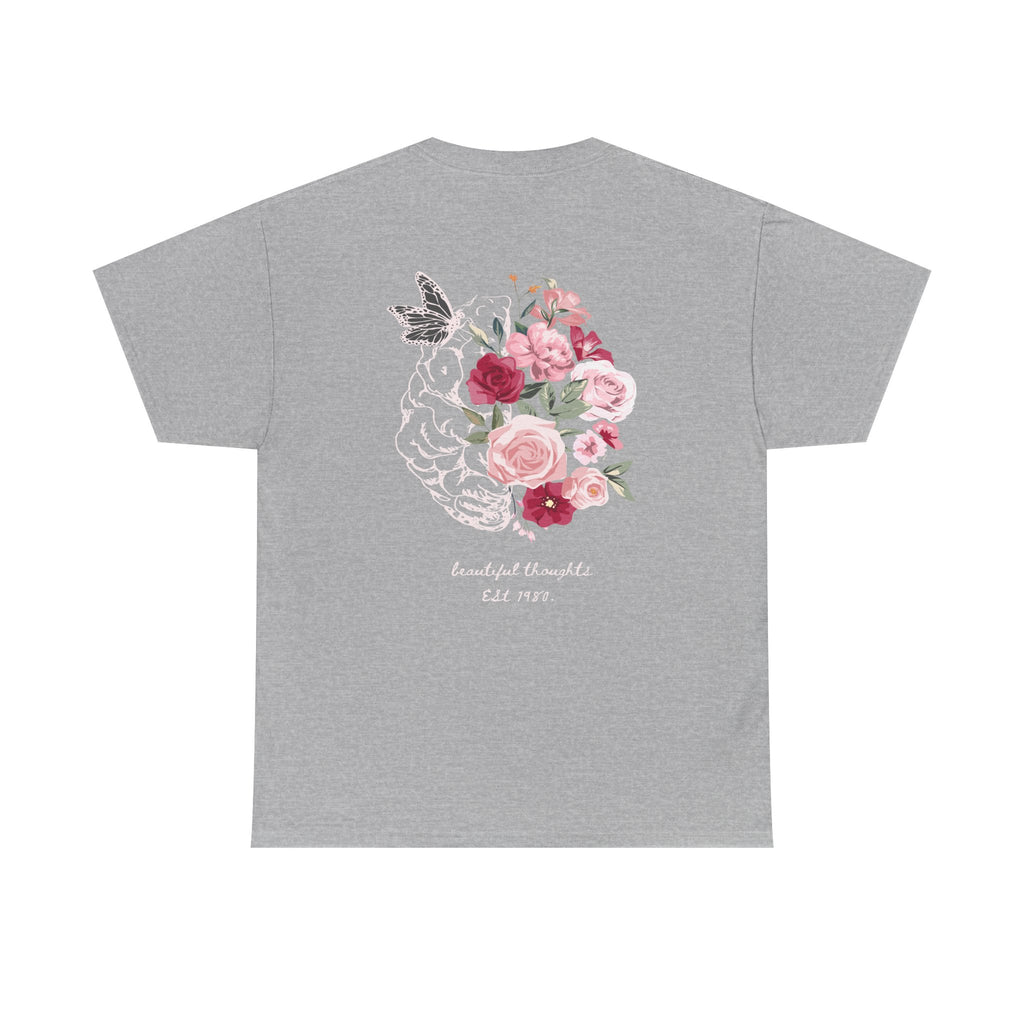 Kids Floral Unisex Heavy Cotton Tee - Vintage