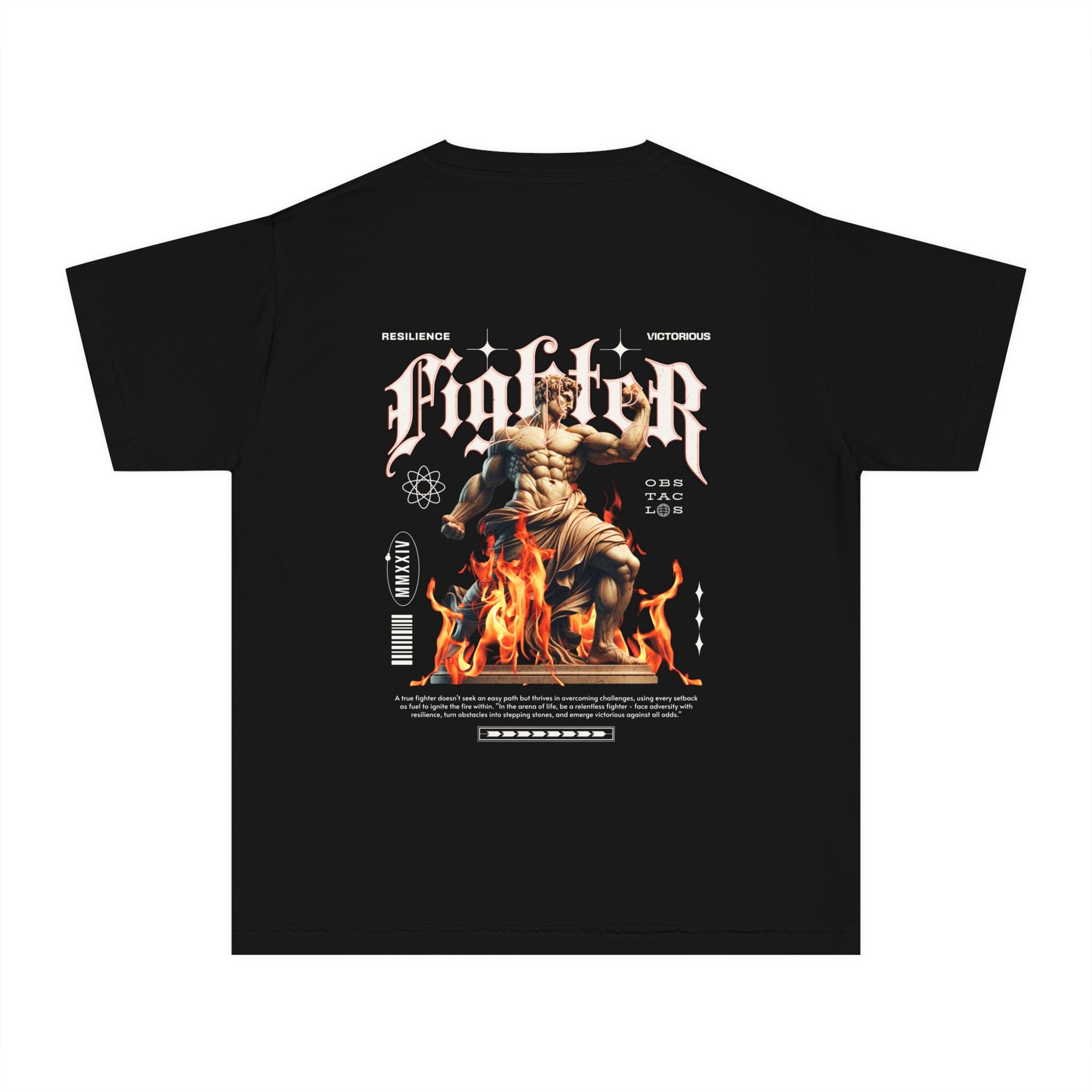 Youth Midweight Tee - 'FIGHTER"