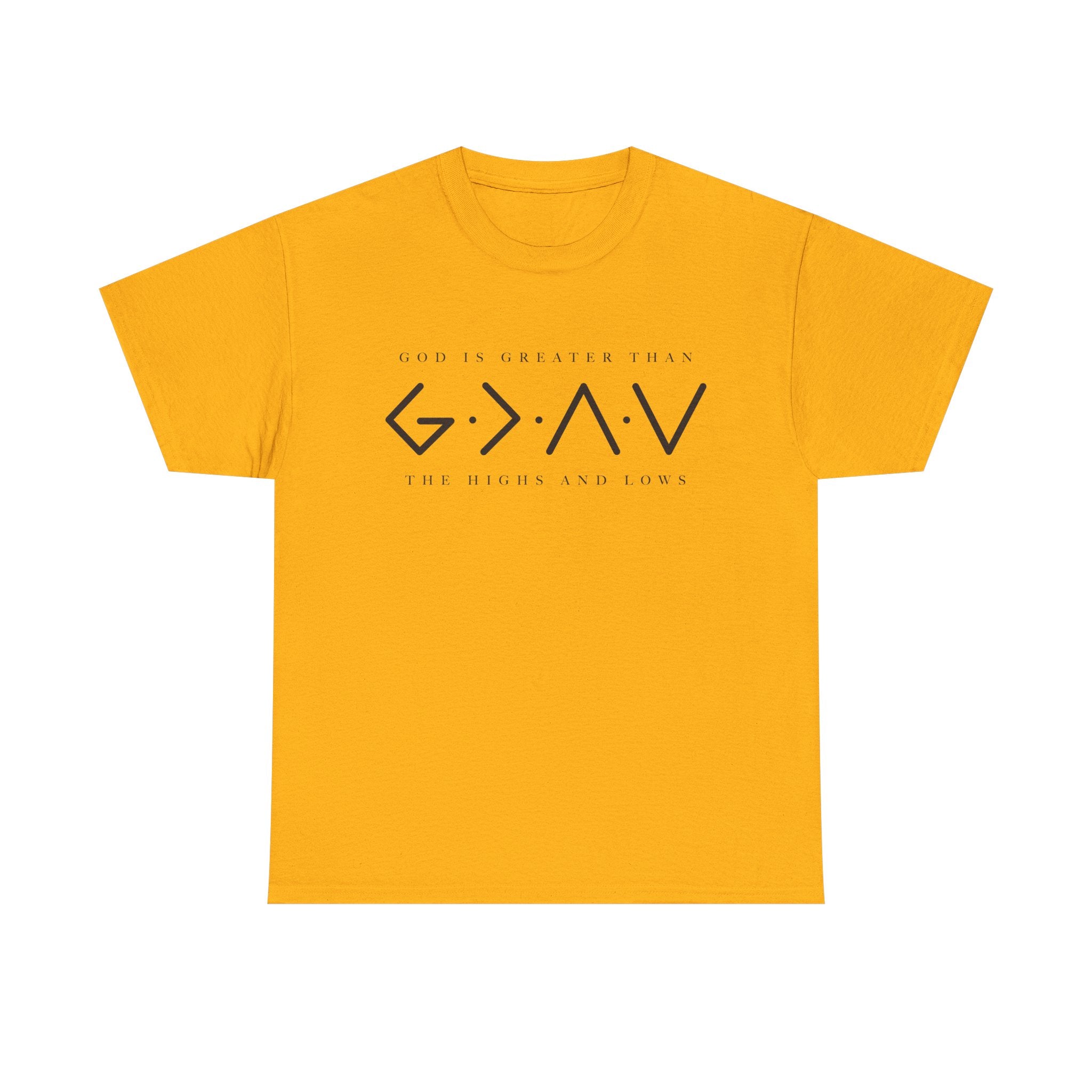Unisex Heavy Cotton Tee, Graphic Tees for Men, Casual Wear, Gift for Friends, Streetwear Style, Motivational T-Shirt