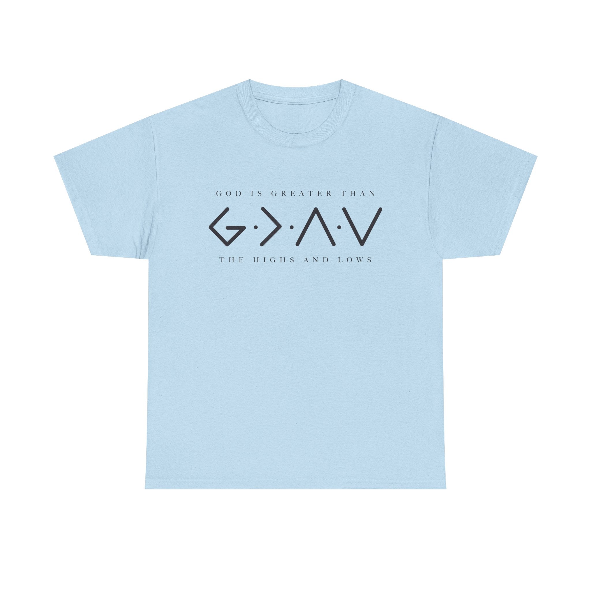 Unisex Heavy Cotton Tee, Graphic Tees for Men, Casual Wear, Gift for Friends, Streetwear Style, Motivational T-Shirt