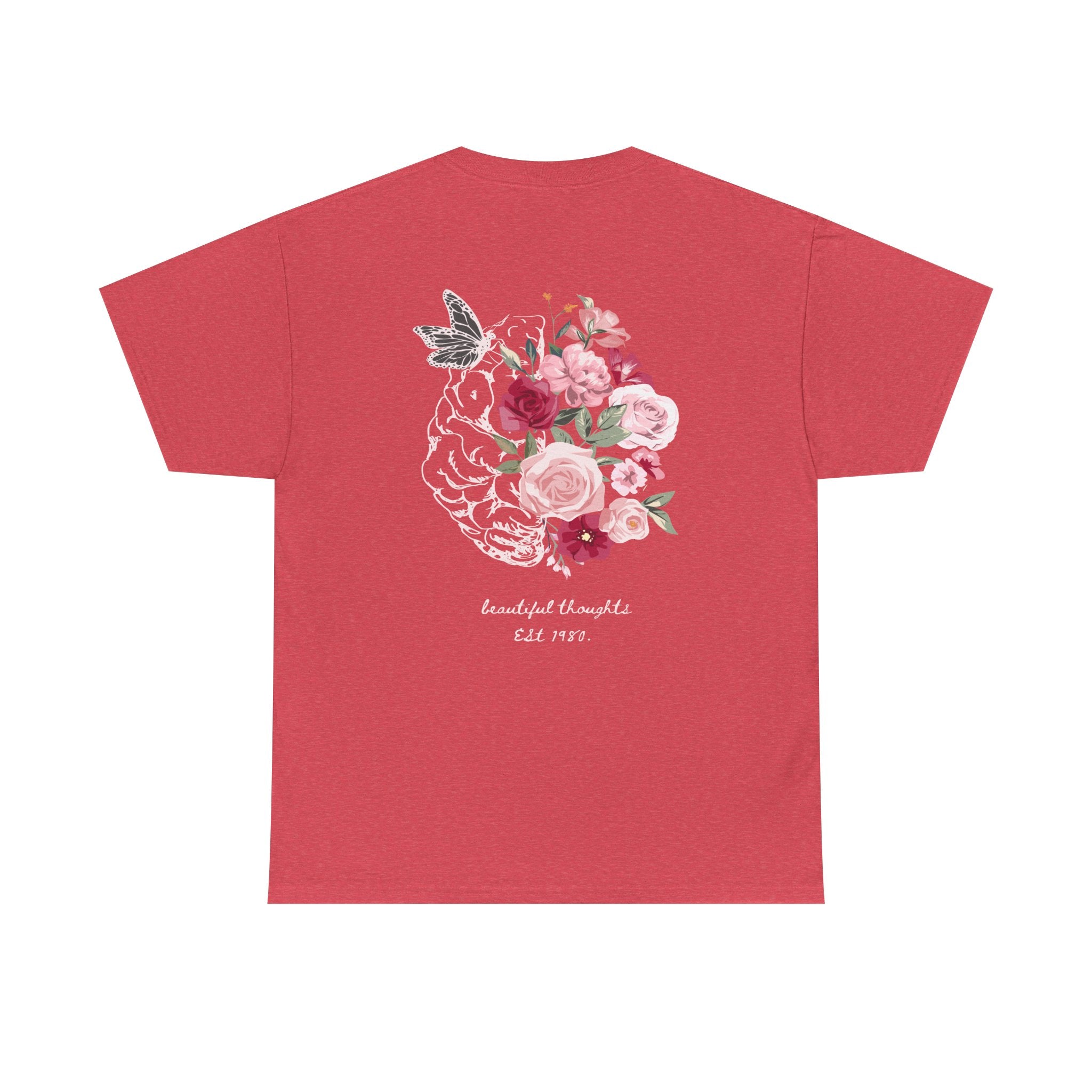 Kids Floral Unisex Heavy Cotton Tee - Vintage