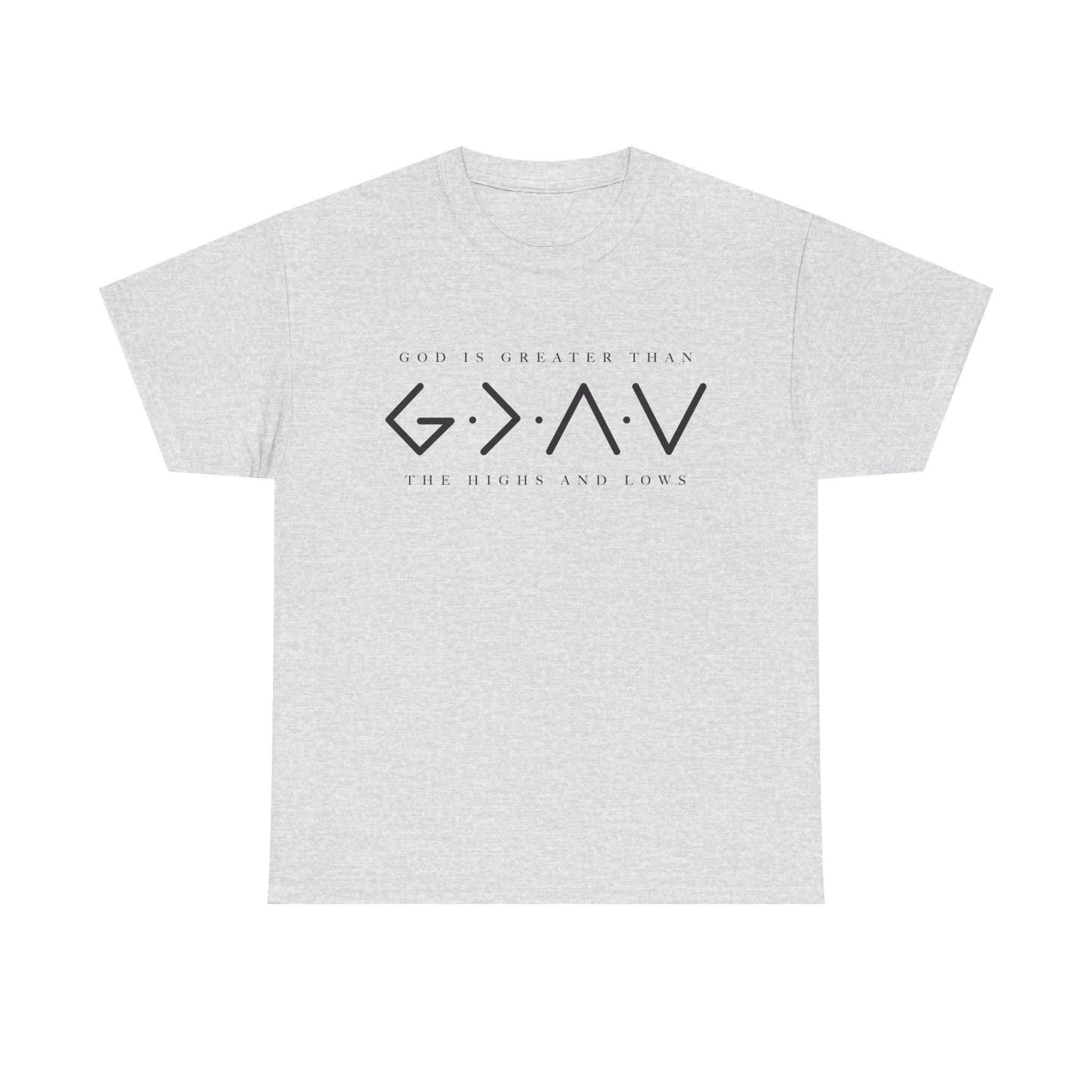 Unisex Heavy Cotton Tee, Graphic Tees for Men, Casual Wear, Gift for Friends, Streetwear Style, Motivational T-Shirt