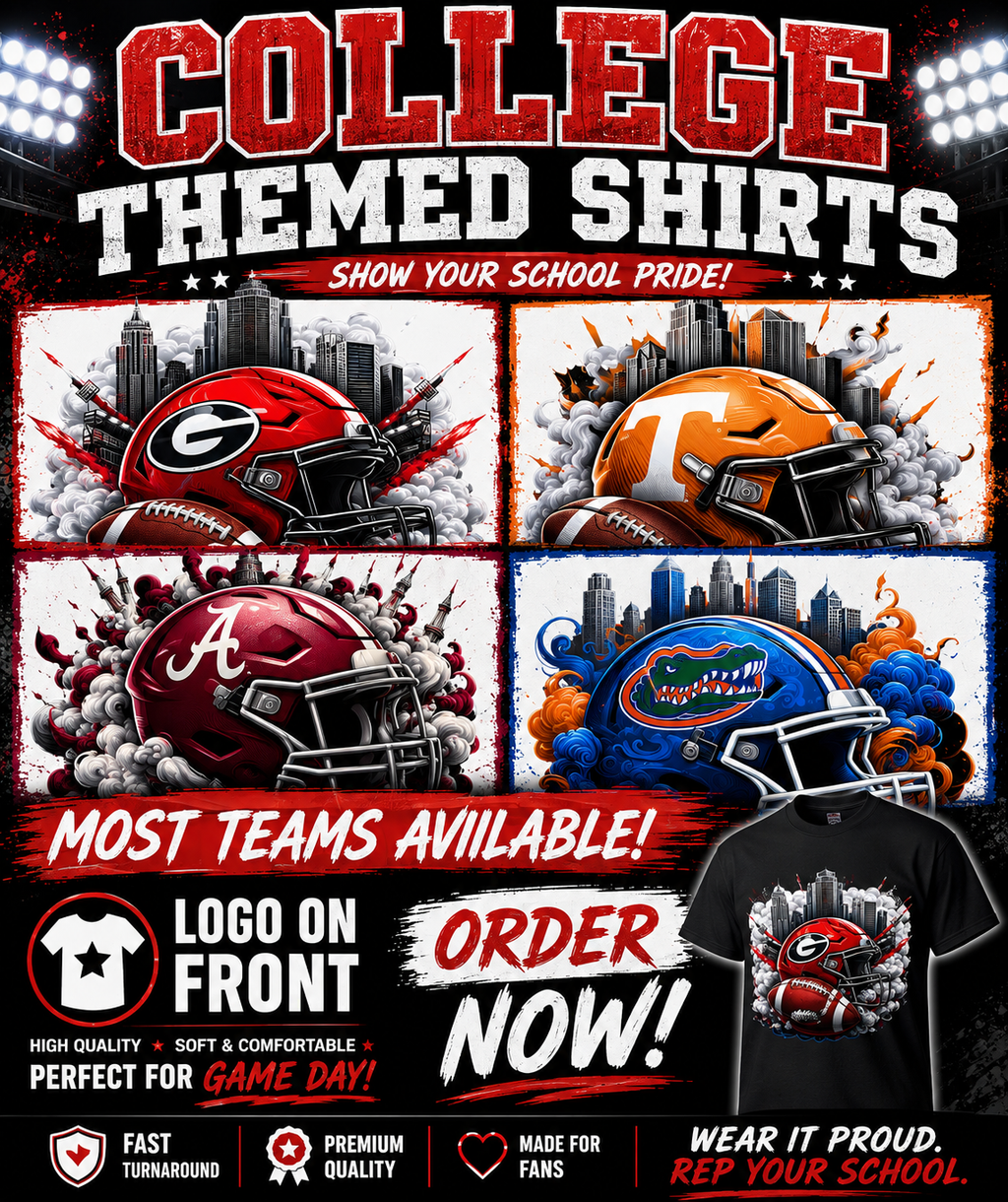 Custom College Football Shirts